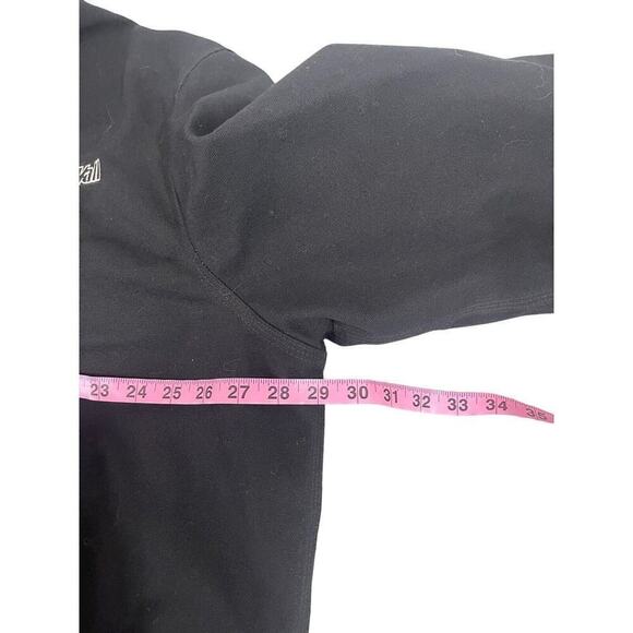 Carhartt Black Canvas Jacket Coat Embroidered John Deere Van Wall Mens L Tall - Picture 7 of 8